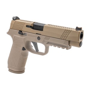 Страйкбольный пистолет WE Sig Sauer P-320 M17 (WE-F007-TAN, песочный)